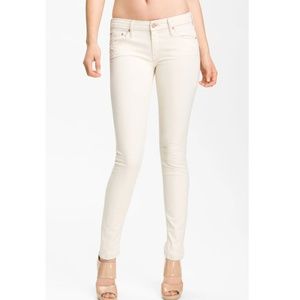 MOTHER The Looker Jeans - Cream, Sz 29, NWT
